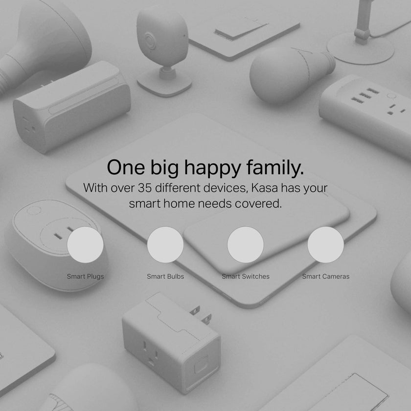 Kasa Smart Plug Mini by TP-Link (HS103P4) - Smart Home WiFi Outlet Works with Alexa, Echo and Google Home, No Hub Required, Remote Control, 2.4GHz WiFi Required, 15 Amp, UL Certified, 4-Pack, White 🍁 All In One Marketplace Canada