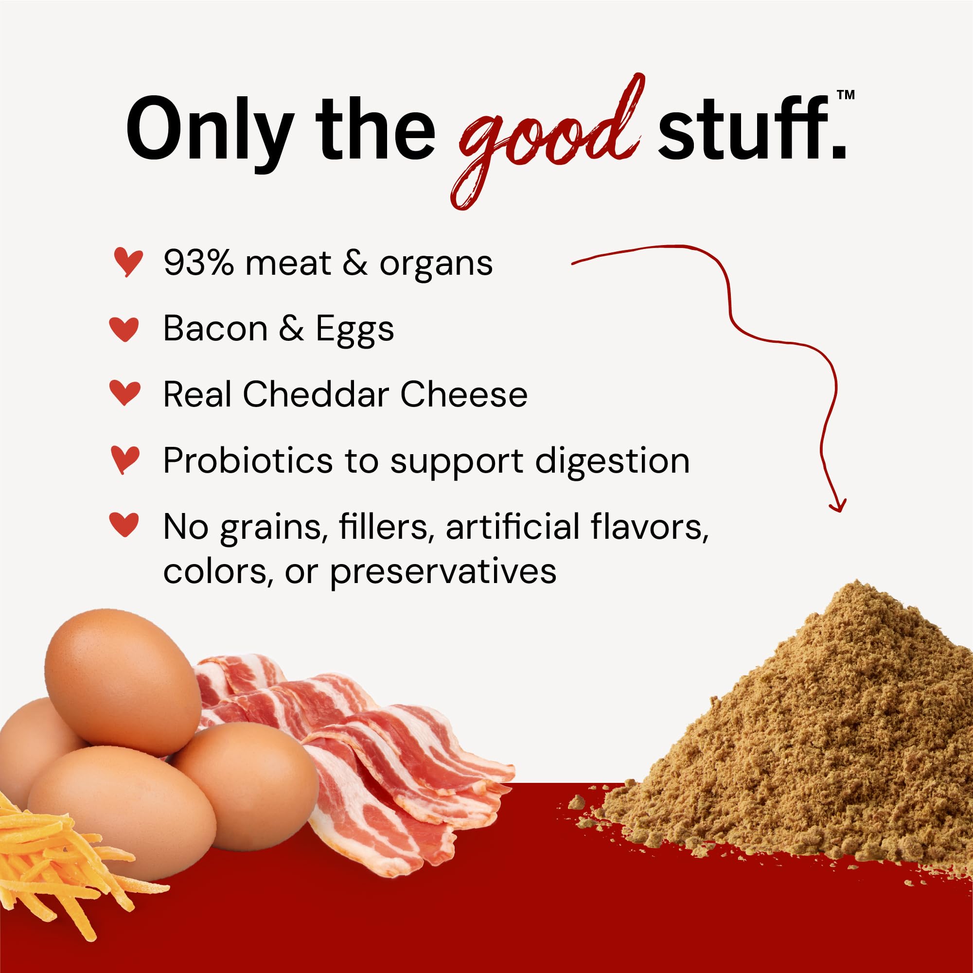 Stella & Chewy's Marie's Magical Breakfast Sprinkles Freeze-Dried Raw Bacon, Egg & Cheese Recipe Grain-Free Dog Food Topper, 198g Bag 🍁 All In One Marketplace Canada