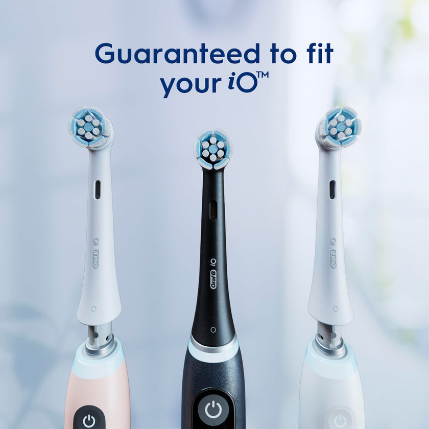 Oral-B iO Series Gentle Care Replacment Brush Head for Oral-B iO Series Electric Toothbrushes, White, 4 count 🍁 All In One Marketplace Canada