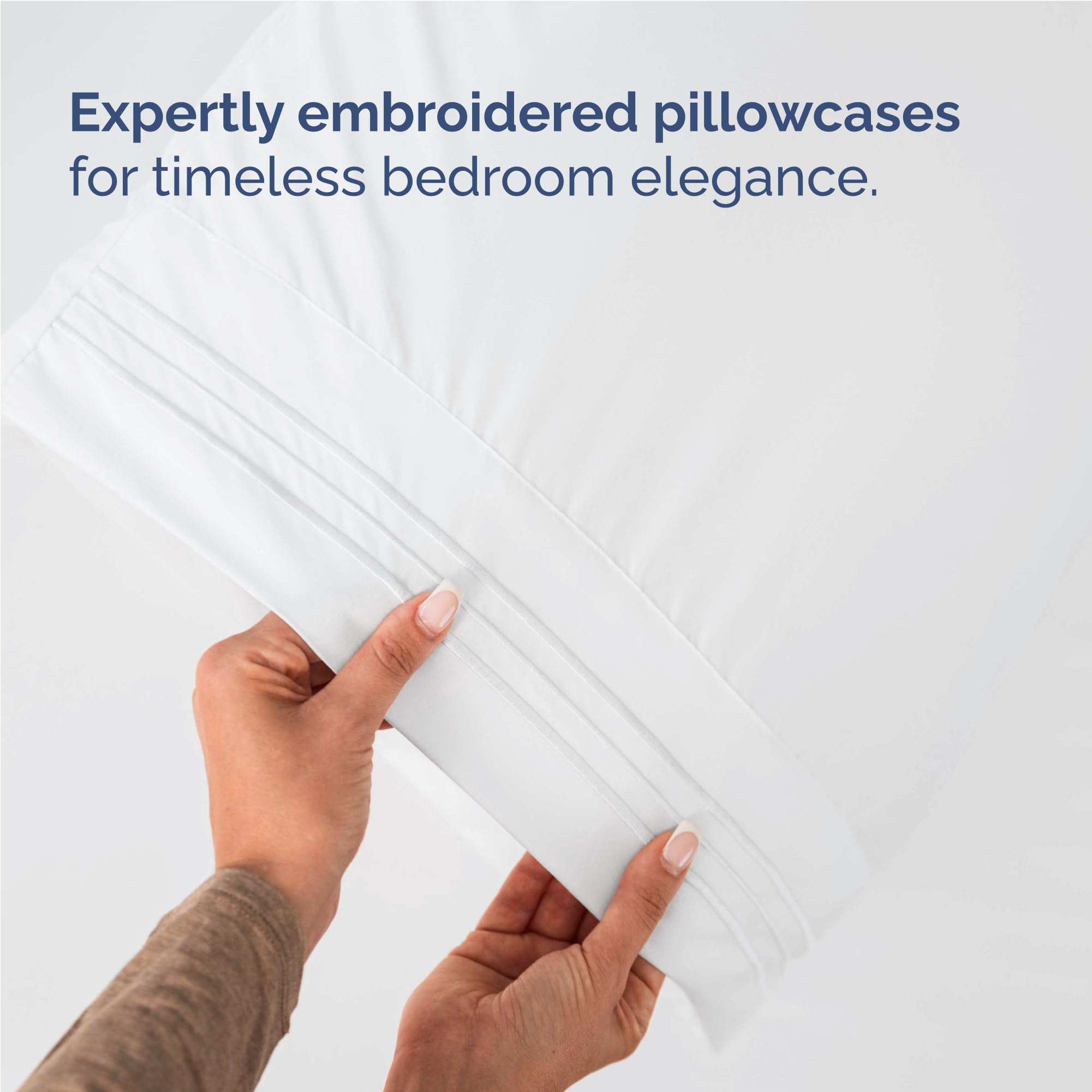 Full Size 4 Piece Sheet Set - Comfy Breathable & Cooling Sheets - Hotel Luxury Bed Sheets for Women & Men - Deep Pockets, Easy-Fit, Extra Soft & Wrinkle Free Sheets - White Oeko-Tex Bed Sheet Set 🍁 All In One Marketplace Canada