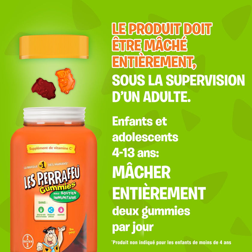 FLINTSTONES Kids Multivitamin Gummies Plus Immunity Support- Multivitamins for Kids, Kids Gummy With Zinc and Extra Vitamin C‡, Free of Artificial Sweeteners, Free of Aspartame, Free of Synthetic FD&C Dyes, 180 Gummies 🍁 All In One Marketplace Canada