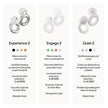 Loop Experience 2 Ear Plugs – Stylish Certified Hearing Protection for Concerts & Festivals, Live Events, Musicians, Sports, DJs and Nightlife – 17dB Noise Reduction Earplugs (High-Fidelity) 🍁 All In One Marketplace Canada