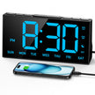 GOLOZA Digital Alarm Clocks for Bedrooms, Digital Clock with 4 Level Brightness +Off, Dual Customizable Alarms, USB Port, Power-Off Memory, Snooze, DST, 12/24H, Desk Clock for Kids Adults Elderly 🍁 All In One Marketplace Canada