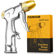 FANHAO Garden Hose Nozzle Sprayer, 100% Heavy Duty Metal Handheld Water Nozzle High Pressure in 4 Spraying Modes for Hand Watering Plants and Lawn, Car Washing, Patio and Pet 🍁 All In One Marketplace Canada
