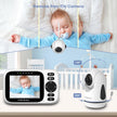 HelloBaby Baby Monitor No WiFi,Video Baby Monitors with Camera and Audio,3.2'' IPS Screen, Remote Pan-Tilt-Zoom Baby Camera Monitor,Plug&Play,Night Vision,1000ft Range,2-Way Talk, ECO Mode,Temperature 🍁 All In One Marketplace Canada