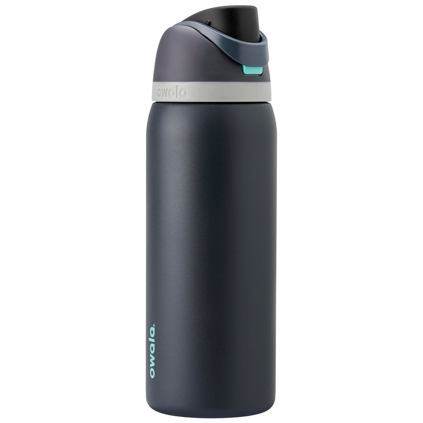 Owala FreeSip Insulated Stainless Steel Water Bottle with Straw for Sports and Travel, BPA-Free, 32oz, Foggy Tide 🍁 All In One Marketplace Canada