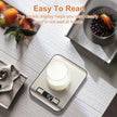 CROWNFUL Food Scale, 11lb Digital Kitchen Scales Weight Ounces and Grams for Cooking and Baking, 6 Units with Tare Function (Battery Included) 🍁 All In One Marketplace Canada