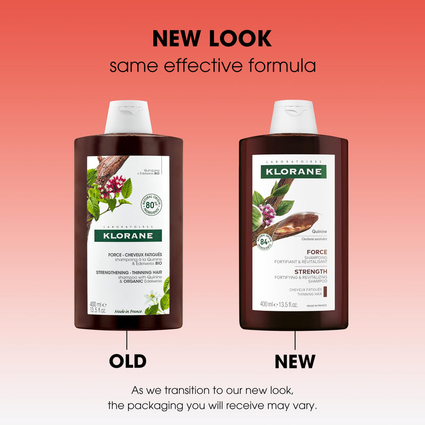 Klorane quinine fortifying shampoo for thin, tired hair, 400ml 🍁 All In One Marketplace Canada