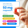 Magnesium For Kids - 120 Count - Sugar Free Calm Magnesium Gummies for Kids - 4 Month Supply - Supports Bone Health, Sleep - Chewable Gummy Vitamin Supplement 🍁 All In One Marketplace Canada