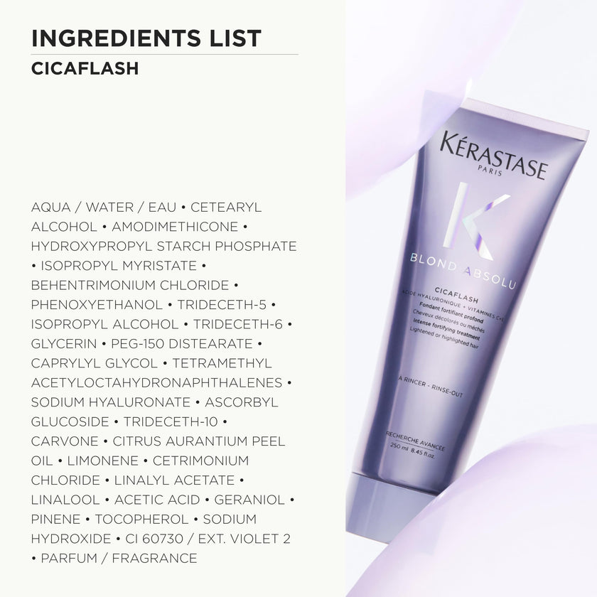 Kérastase Blond Absolu Conditioner, Cicaflash Purple Conditioner, Repairs & Nourishes, Protects Against Breakage, For Bleached, Highlighted, and Damaged Hair, With Hyaluronic Acid 🍁 All In One Marketplace Canada