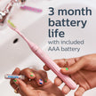 Philips One by Sonicare Battery Electric Toothbrush, Pink, HY1100/06 🍁 All In One Marketplace Canada
