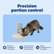 PetSafe Analog 2 Meal Programmable Pet Feeder, Automatic Dog and Cat Feeder - Dry or Semi-Moist Pet Food Dispenser, Slow Feed Portion Control (3 Cup/16 Ounce Total Capacity), Tamper-Resistant Design 🍁 All In One Marketplace Canada