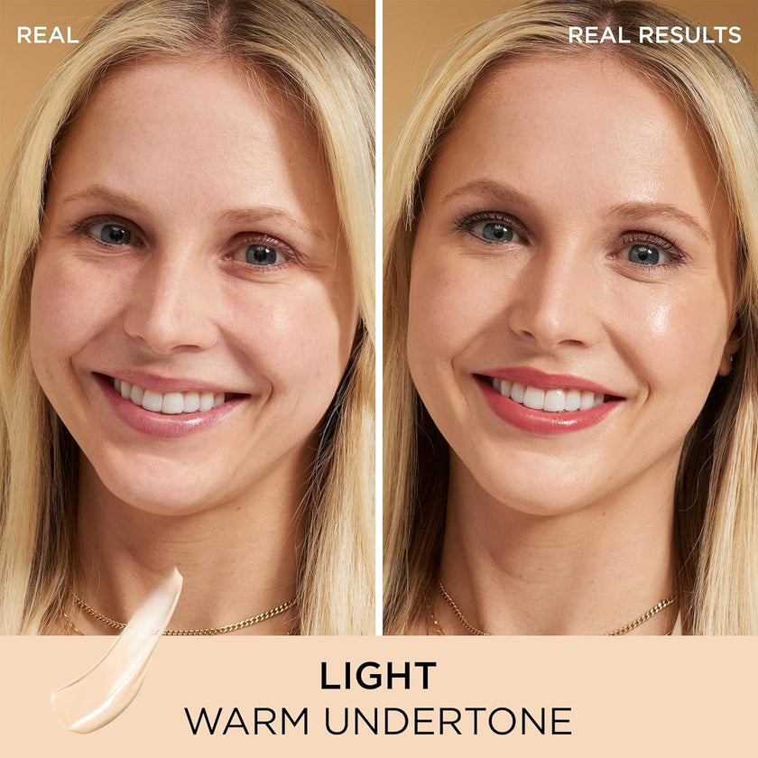 IT Cosmetics CC+ Nude Glow Lightweight Foundation + Glow Serum with SPF 40 - With Niacinamide, Hyaluronic Acid & Green Tea Extract - Light - 1.08 fl oz 🍁 All In One Marketplace Canada