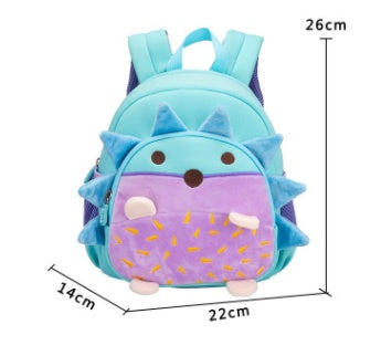 Cute Animal Kids Anti-Lost Neoprene Backpack – Kindergarten School Bag for Toddlers (9 Styles)