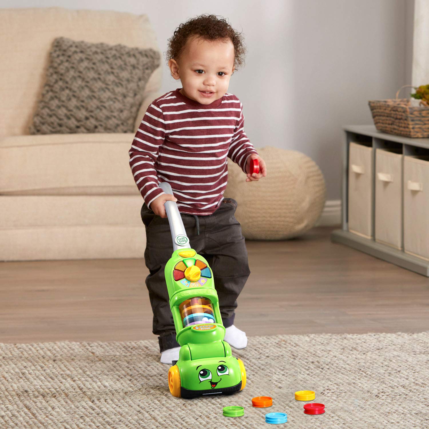 LeapFrog Pick Up and Count Vacuum, Green 🍁 All In One Marketplace Canada