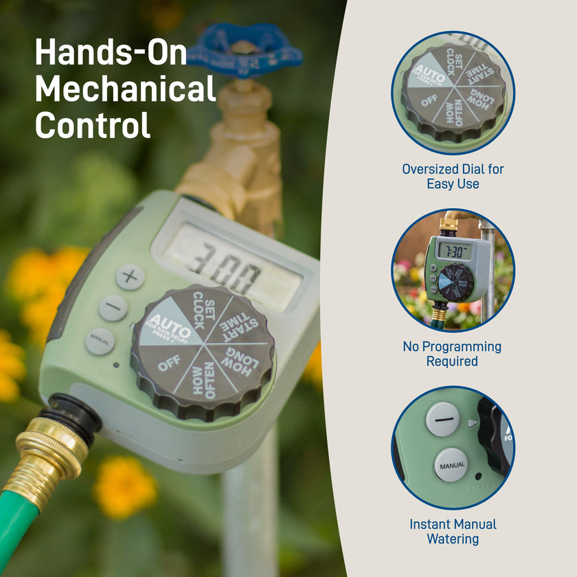 Orbit 62056 One Outlet Single-Dial Hose Faucet Timer 🍁 All In One Marketplace Canada
