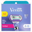 Gillette Venus Extra Smooth Contour Women’s Razor Blades, 5-Bladed Razor Refills, 1 Pack (Count of 6) 🍁 All In One Marketplace Canada