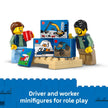 LEGO City: The LEGO Van Building Toy for Kids - Pretend Play Set for Boys & Girls, Ages 6+ - Delivery Van Toy W/2 Minifigures & 4 Mini LEGO Box Elements - Gift Idea for Birthdays - 60500 🍁 All In One Marketplace Canada