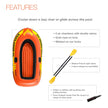 INTEX 58331EP Explorer 200 Inflatable Boat Set: Includes Deluxe Aluminum Oars and Mini Hand-Pump – Dual Air Chambers – Grab Rope – 2-Person – 210lb Weight Capacity 🍁 All In One Marketplace Canada
