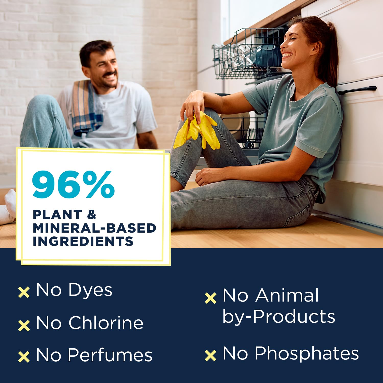 Nature Clean Automatic Dishwasher Pacs, Fragrance-Free, 60 Count 🍁 All In One Marketplace Canada