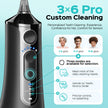 COSLUS C51 Portable Water Teeth Flosser: 3 Modes & 6 Pressure Settings for Whole Family Various Cleaning Need, Jet Mode for Beginner-Friendly, Compact for Travel, 300ml Tank, IPX7 Waterproof, Black 🍁 All In One Marketplace Canada