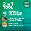 Swiffer Sweep + Mop, Broom & Mop Alternative, Dry & Wet Floor Cleaner for Dirt, Dust, Hair, All Purpose Cleaning Tool for Home, Bathroom, Kitchen, Set Includes 1 Sweeper, 14 Dry Pads, 5 Wet Pads Fresh 🍁 All In One Marketplace Canada