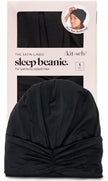 Kitsch Satin Lined Beanie - Softer Than Silk Beanie for Sleeping Women, Breathable Hair Cover for Sleeping, Slouchy Beanies, Bonnets for Women, Hair Wrap, Reduce Breakage for Frizz-Free Hairs - Black 🍁 All In One Marketplace Canada