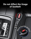 Homaupt Car Seat Gap Filler, 2 Pack PU Leather Fill The Gap Between Seat and Center Console, Seat Crevice Blocker Stop Things from Dropping, Universal Vehicle Interior Accessories Black 🍁 All In One Marketplace Canada