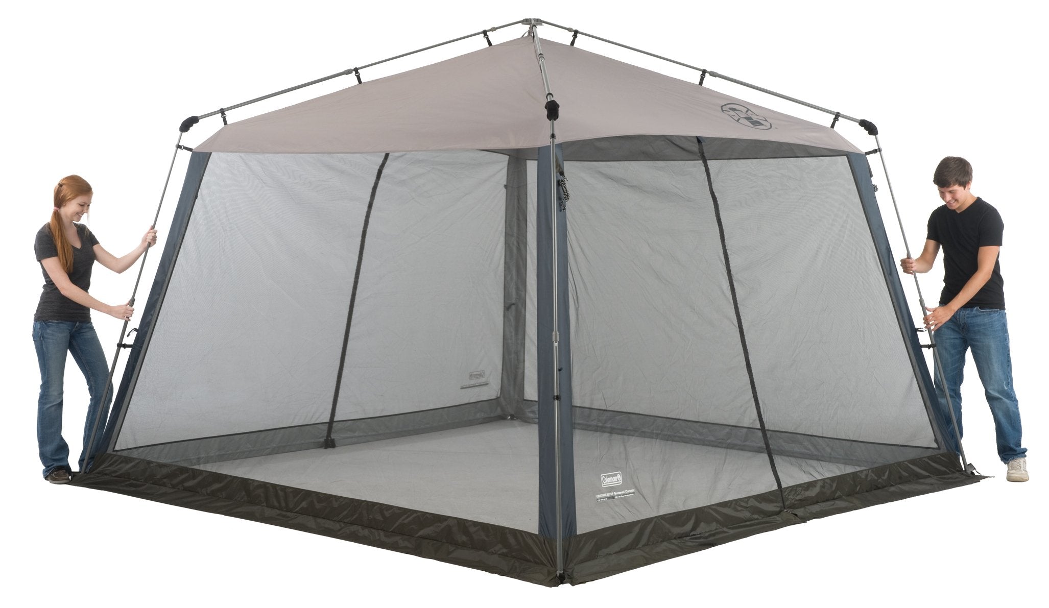 Coleman Screened Canopy Tent with Instant Setup, 11x11ft Portable Screen Shelter with 1-Minute Setup for Bug-Free Lounging, Great for Beach, Yard, Picnic, Park, Camping, & More 🍁 All In One Marketplace Canada