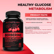 Nutratology® Berberine Supplement | Canadian-Made | Max Potency 500MG Per Capsule - Supports Glucose Metabolism & Healthy Blood Sugar Levels Through Efficient Metabolism Of Sugar & Fats - 60 Capsules 🍁 All In One Marketplace Canada