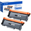 TN660 Toner Cartridge Compatible Replacement for TN 660 TN630 TN-660 TN-630 Work with DCP-L2520DW DCP-L2540DW HL-L2320D HL-L2360DW HL-L2380DW MFC-L2700DW MFC-L2720DW (Black, 2 Packs) 🍁 All In One Marketplace Canada