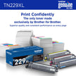 Brother Original TN229XLBK High-Yield Black Toner Cartridge, Higher Yield for Value, Toner Replacement cartridges, Toner for Brother Laser Printers HL-L3220CDW, HL-L3280CDW, MFC-L3720CDW, and More 🍁 All In One Marketplace Canada