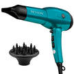 Revlon RV544FBLF Advanced Ionic Technology™ Hair Dryer with Diffuser, Powerful, Hair Dryer with Concentrator, Quick Dry, Lightweight, 2 Heat/Speed Settings, Less Frizz, Shiny and Smooth Hair, Blue 🍁 All In One Marketplace Canada