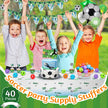 40 Pcs Mini Soccer Fidget Toy, Mini Spinner Balls Bulk Party Favor Toys for Kids 4-8, Goodie Bag Stuffers Sensory Classroom Class Treasure Carnival Bulk for Boys Girls Toddler 3 4 5 6 7 8 Years Old 🍁 All In One Marketplace Canada