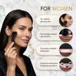 DermTech Derma Microneedling Roller - 0.5mm Titanium Needles - Designed in Canada - 540 Needles - For Men and Women - Beard Roller Face Roller (Matte Black) 🍁 All In One Marketplace Canada