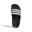 adidas Unisex Kids Adilette Shower, Core Black/White/Core Black, 5/Big Kid 🍁 All In One Marketplace Canada