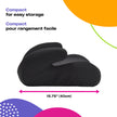 Cosco Kids Topside Lightweight Backless Belt-Positioning Booster Car Seat, Washable Cover, Black 🍁 All In One Marketplace Canada
