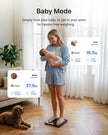 RENPHO Body Fat Scale, Smart Scale for Body Weight, BMI Digital Bathroom Weight Scale, Body Measurements with Smartphone App sync with Bluetooth, 400 lbs - Black, Elis 1 🍁 All In One Marketplace Canada