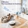 Levoit Standing Fan for Bedroom, CirculAir 120° Oscillating, Quiet 20dB, 9 Speeds, 4 Modes, DC Motor, 2 in 1 Pedestal & Tabletop, 82ft, Remote Control, Sensor, 9H Timer, 908CFM Ultra-High Airflow 🍁 All In One Marketplace Canada