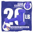 Yes4All Dumbbell Neoprene, poids et haltere, Weight Set, Hand Weights for Women, Dumbbells Pair, Free Weights (M. Purple - 20lbs) 🍁 All In One Marketplace Canada