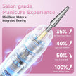 SnnyNyx Cordless Electric Nail Drill 35000 RPM, Professional Nail File Kit with LCD Display, 12 Bits & 36 Sanding Bands, Rechargeable Manicure Pedicure Kit for Acrylic Gel Nails, Salon & Home Use(Rose Gold) 🍁 All In One Marketplace Canada