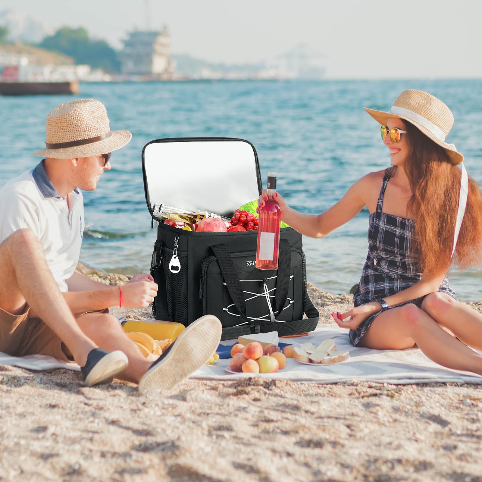 RealCool 35/45 Can Collapsible Soft Cooler Bag, Leakproof Ice Chest 🍁 All In One Marketplace Canada