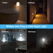 Lomotech Plug-in LED Night Light, 4 Pack Adjustment Lighting White Night Lights, Dusk to Dawn Sensor Nightlight, ETL Certified Night Lamp for Bedroom,Toilet,Stairway,Hallways (Soft White & Cool White) 🍁 All In One Marketplace Canada