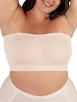 SHAPERMINT Convertible Strapless Bras for Women - Compression Wireless Bandeau Bra Top Beige 🍁 All In One Marketplace Canada