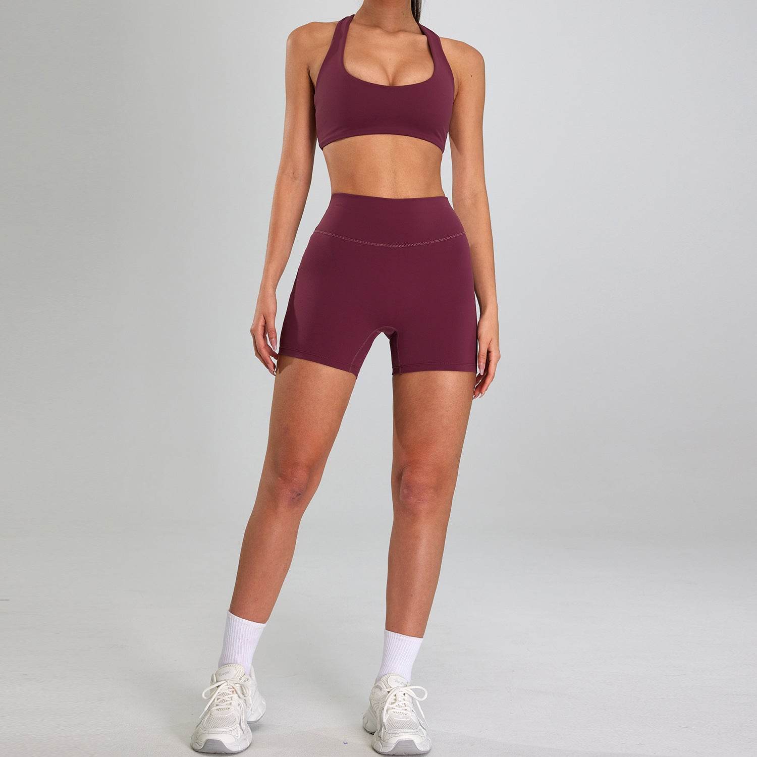 Stylish Fashion Gym clothes for women Crop workout top and Short Pant