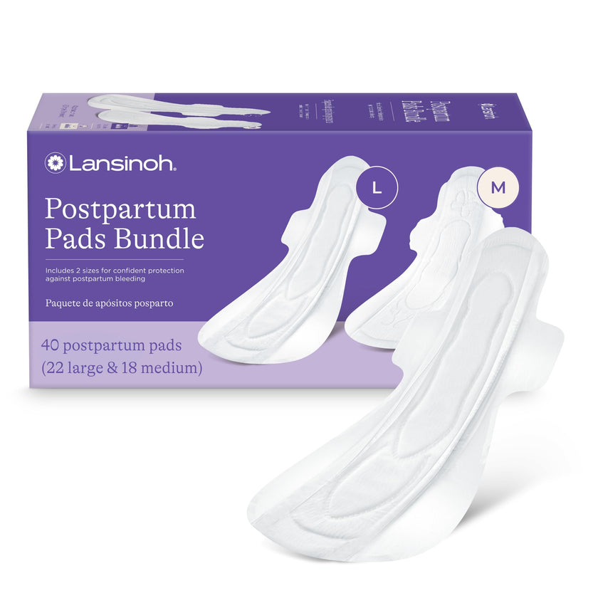 Lansinoh Postpartum Maxi Pads Bundle, 40 Count 🍁 All In One Marketplace Canada