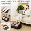 LINGTENG Foot Massager with Heat, with Massage Rollers, 3 Settings, Bi-Directional Rotation, Shiatsu Calf Massager for Calf, Foot and Sole Massage, Gift for Mum, Dad and Friends 🍁 All In One Marketplace Canada