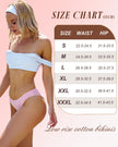 FINETOO 9 Pack Cotton Underwear for Women Sexy Low Rise Ribbed Hipster Breathable Soft Womens Bikini Panties Cheeky S-XL 🍁 All In One Marketplace Canada
