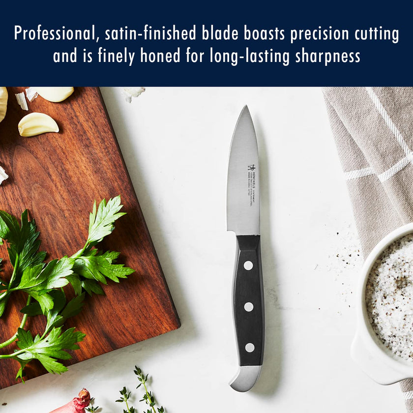 HENCKELS Premium Quality 15-Piece Knife Set with Block, Razor-Sharp, German Engineered Knife Informed by Over 100 Years of Masterful Knife Making, Lightweight and Strong, Dishwasher Safe 🍁 All In One Marketplace Canada