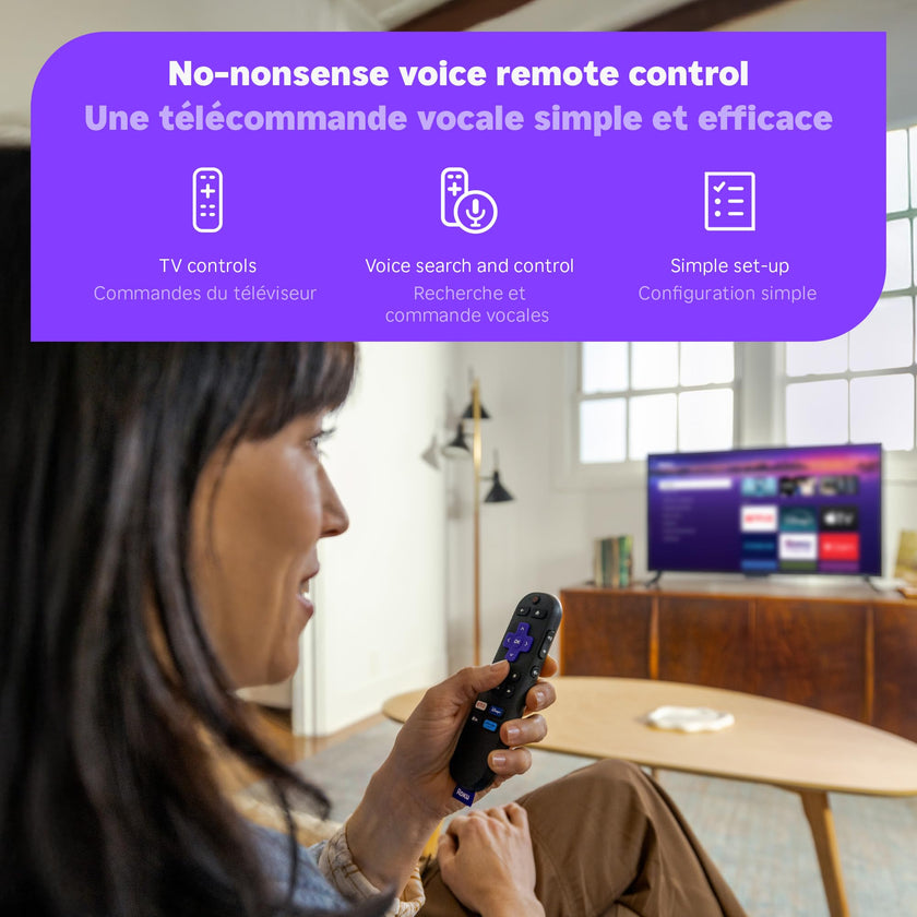 Roku® Streaming Stick™ Plus 2025 – 4K and HDR Roku Streaming Device for TV with Voice Remote – Free and Live TV 🍁 All In One Marketplace Canada